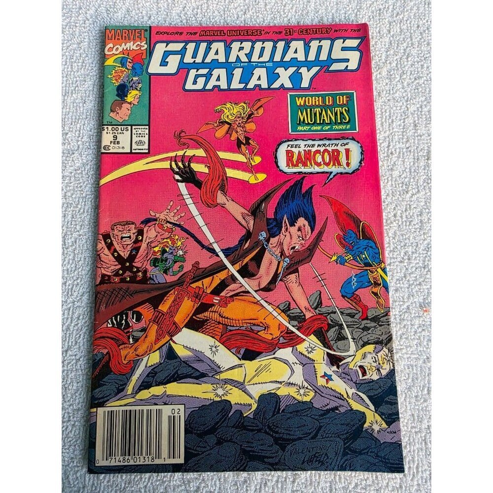 Guardians of the Galaxy #9 Marvel Comic Book 1991